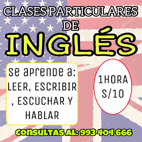 Clases Particulares de Inglés