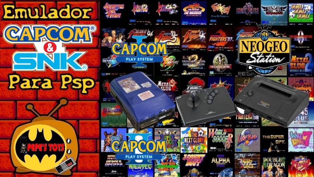 Colección Juegos Capcom SNK para PSP
