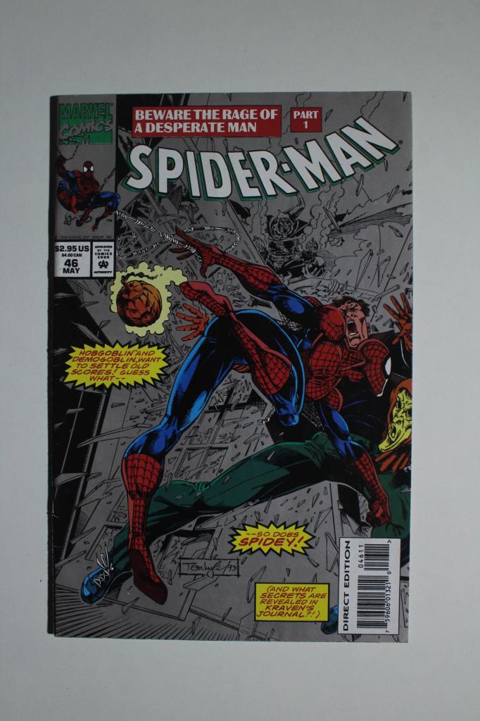 Comics: Spiderman Beware the rage of desperate man PART1,