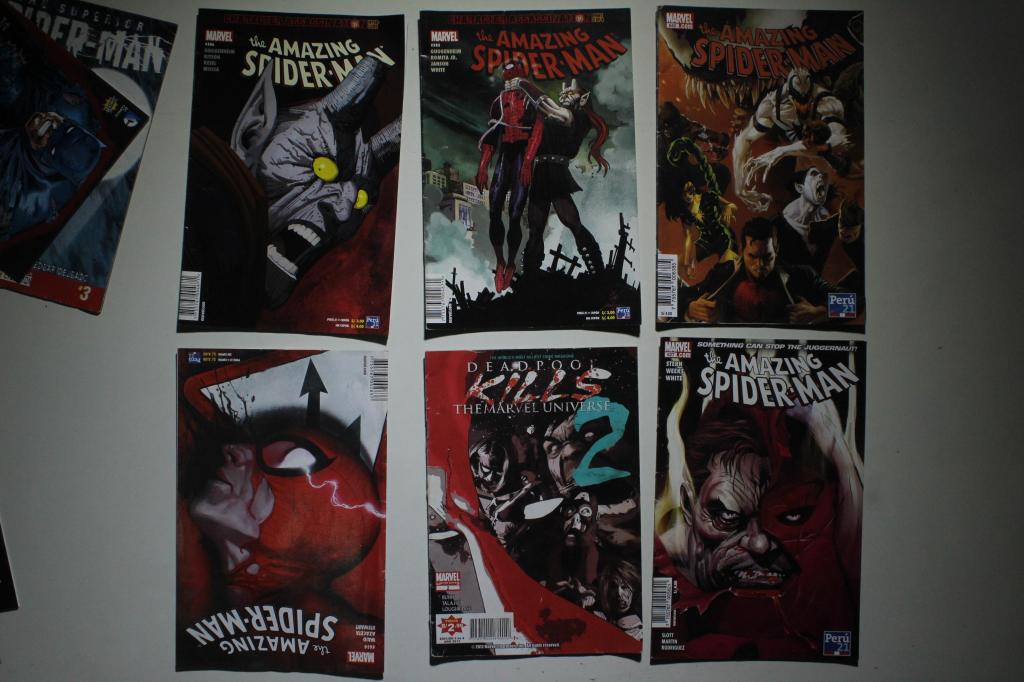 Comics: VARIADOS Perú 21 Spiderman, Deadpool, Batman