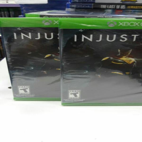 Injustice 2 Xbox One Nuevo Sellado Stock