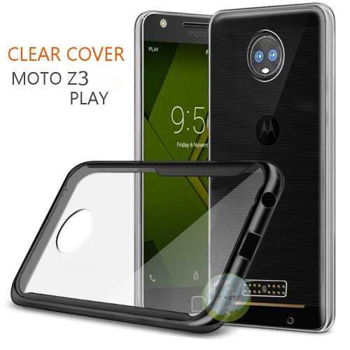 Protector Funda Clear Cover Motorola Z3 Play