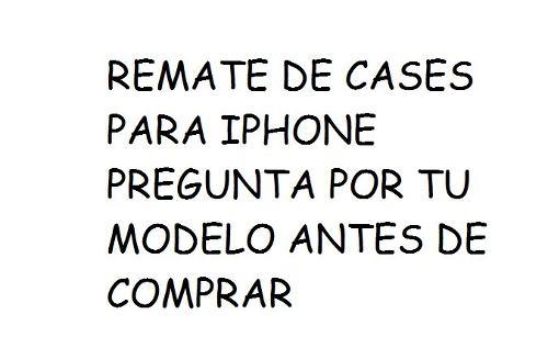 Remate Barato Case Carcasa Funda Iphone 5/5s Se 6/6s 6pl