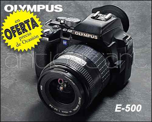 A64 Camara Digital Olympus E500 Lente 14-45mm Bateria Correa