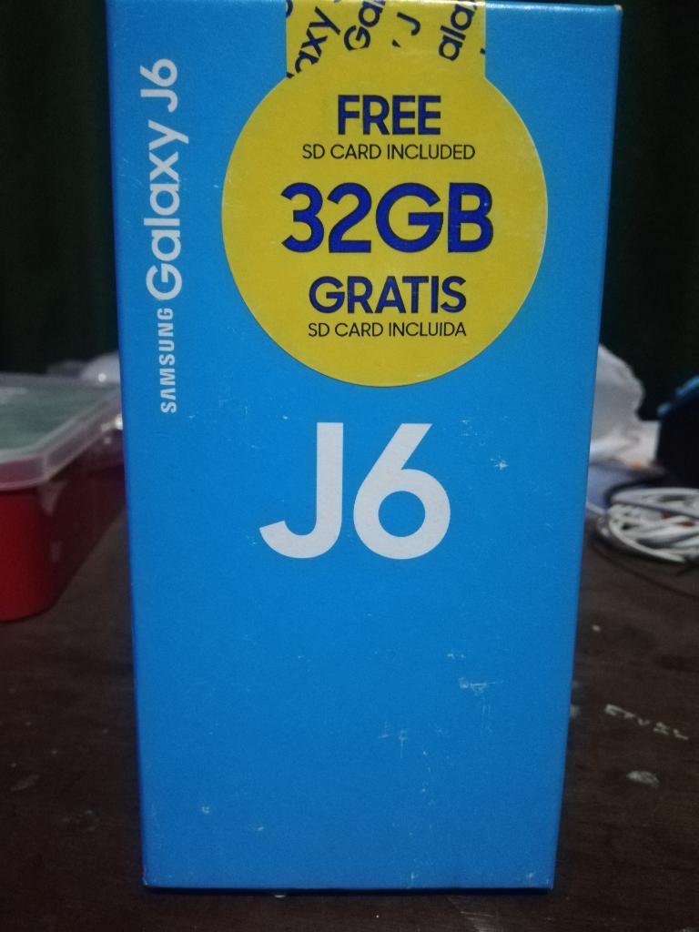 Caja Vacía Samsung J6 Galaxy