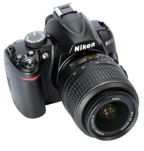 Camara Nikon D3000 + Lente 18-55 + Bolso + Ojo De Pez
