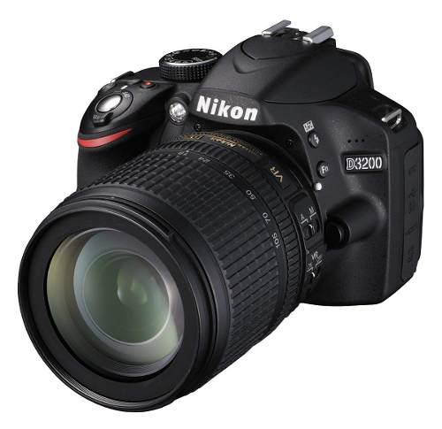 Camara Nikon D3200 + Lente 18-55 Mm