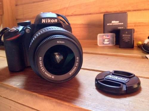 Camara Nikon D3200 + Lente 18-55mm Y Accesorio