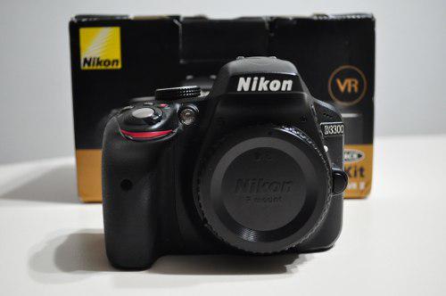 Camara Nikon D3300 24.4mp Lente 18-55mm Original Oferta