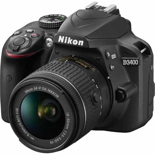 Camara Nikon D3400 24.2mp Con 18 55mm Nuevo Modelo