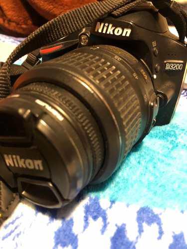 Camara Reflex Nikon Modelo: D3200, Estado 9 De 10