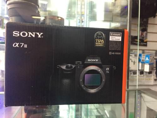 Camara Sony A7iii Solo Cuerpo Nuevo En Caja