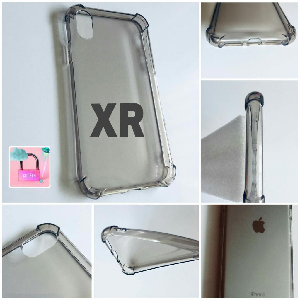 Case iPhone Xr Clear Black