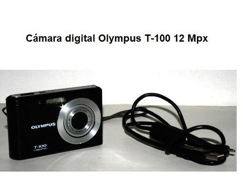 Cámara Digital Olympus T100 12mp 3x Optical 2.4 Pantalla