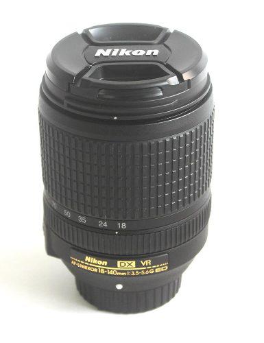 Lente Nikon Af-s Dx Nikkor 18-140mm Vr Ed Nuevo / Sin Caja