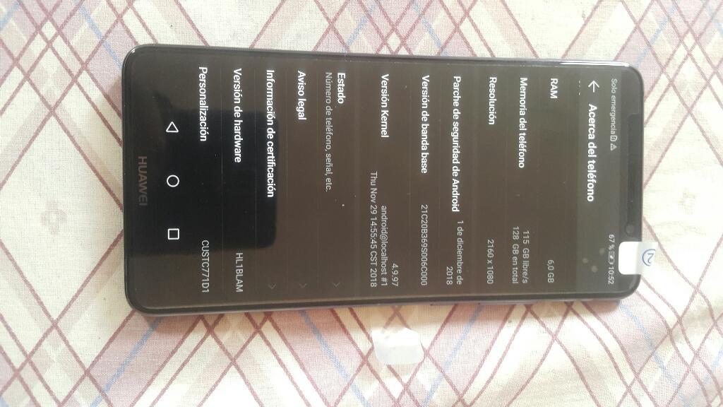 Mate 10 Pro Detalle Vendo O Cambio