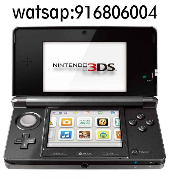 remato consola Nintendo 3DS, juego fisico y sd de 2gb