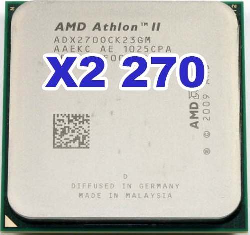 Cpu Amd Athlon Ii X Cpu 3.4 Ghz Socket Am3/am2/am2+am3+