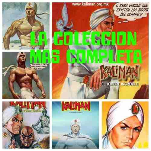 Kaliman El Hombre Increible Coleccion Completa Full Digital
