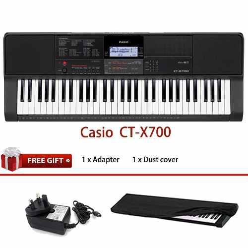 Kit Teclado Musical 61 Teclas Ctx-700 Casio