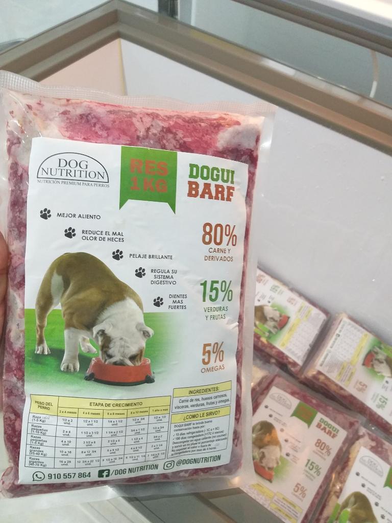 Venta de Dieta Barf para Perros
