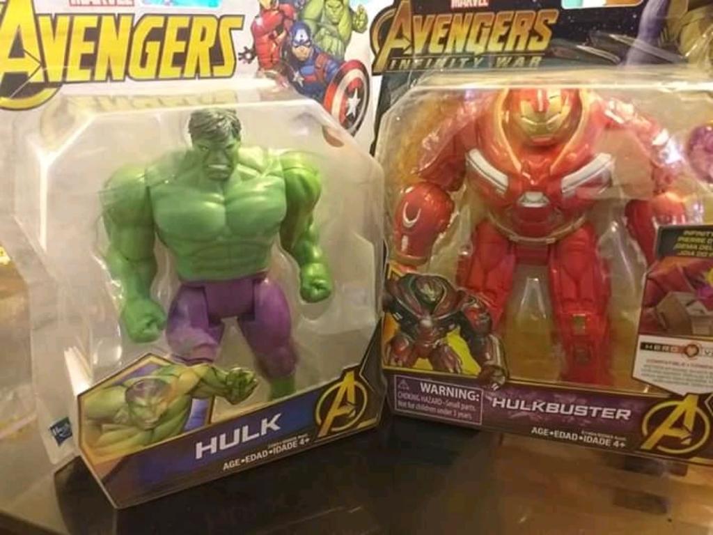 Avengers Hulk Y Hulkbuster