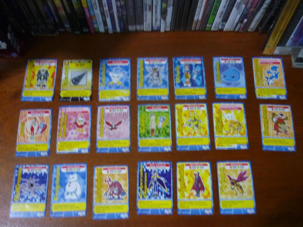 Cards Digimon de papel Roll