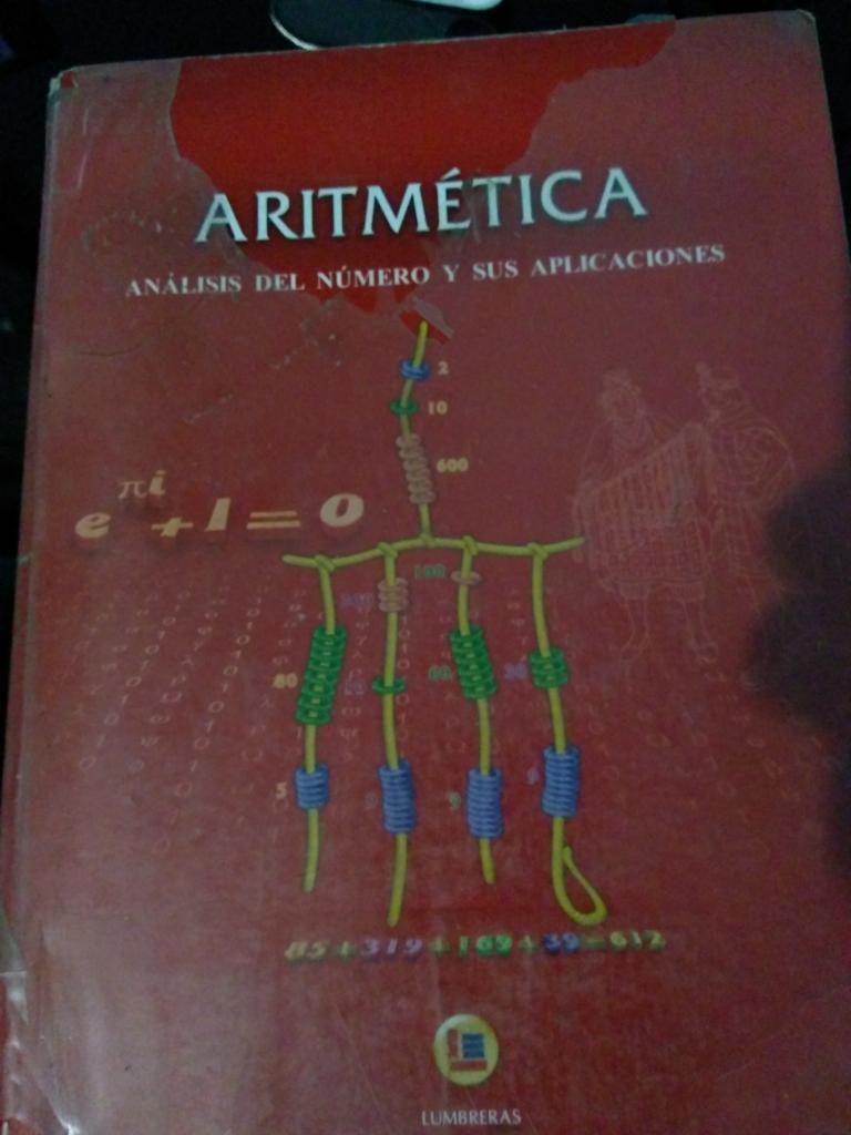 Libro Pre Universitario de Aritmética