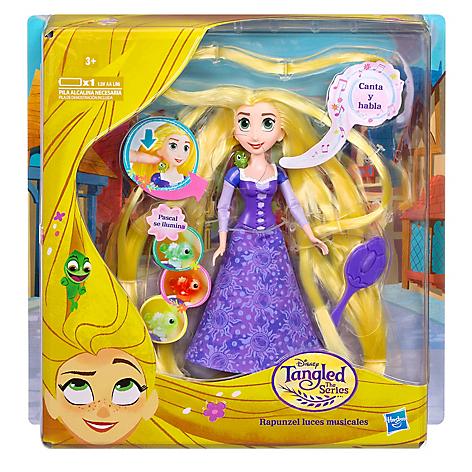 Muñeca Rapunzel Luces Musicales Marca Disney