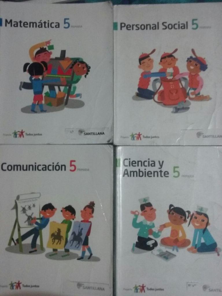 libros proyecto: Todos Juntos 5 grado de primaria
