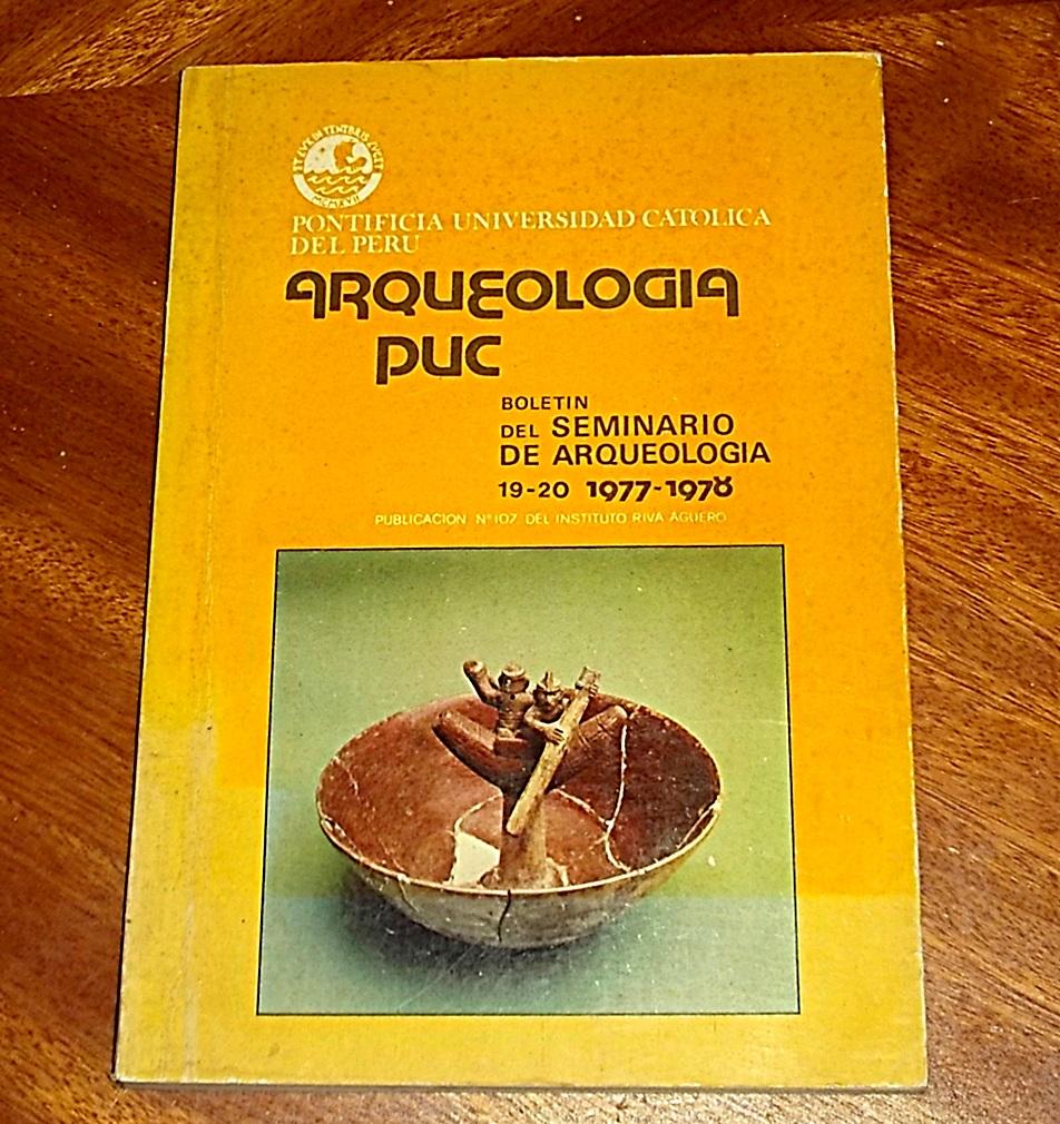 vendo libro de arquilogia de pucp