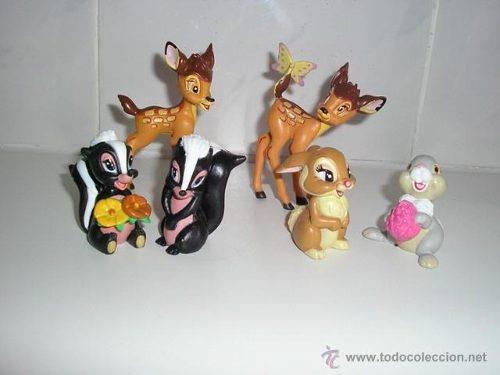 Bambi Set De 5 Figuras Pack Nuevo Producto Importado