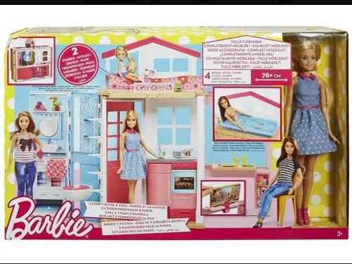 Casa Glam Barbie Con Muñeca