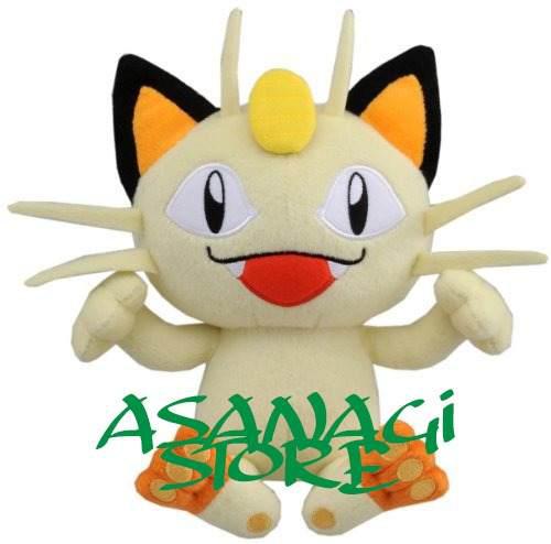 Peluche Meowth Anime Pokemon Importado - Asanagi Store