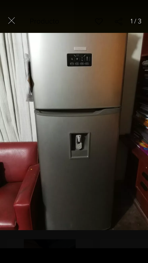 Refrigeradora Electrolux Smart Freeze Dos Puertas en