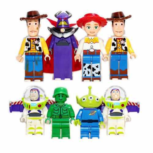 Toy Story Coleccion De Minifigura Compatible Con Lego X 8