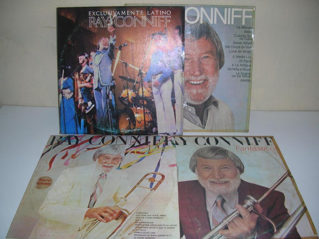 4 DISCOS LP DE RAY CONNIFF