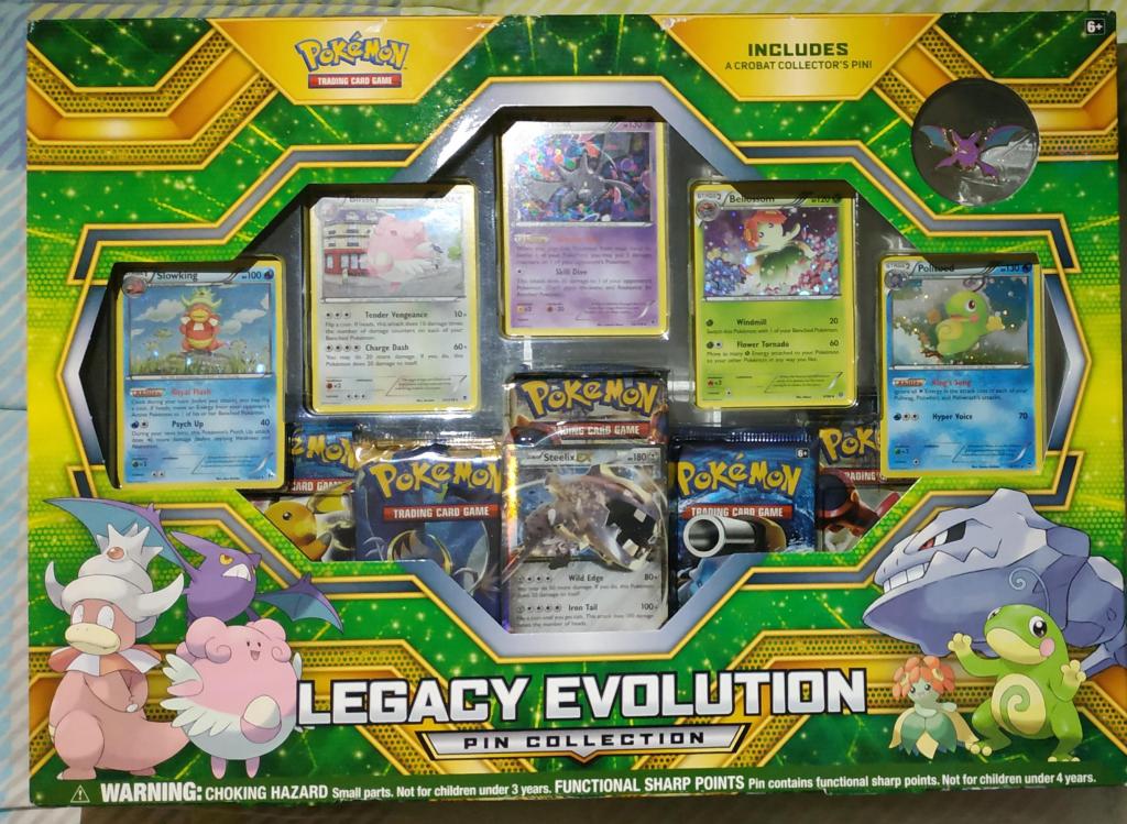 Cartas Pokemon Pokemon TCG: Legacy Evolution Pin