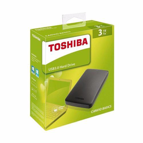 Disco Duro Externo 3tb Toshiba Usb 3.0 Nuevo