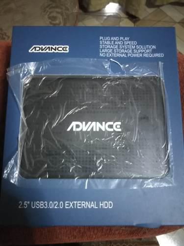 Disco Duro Externo Advance Hde750, Usb 3.0, 750gb, 2.5