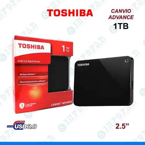 Disco Duro Externo Toshiba 1tb Canvio Advance Usb3.0 Origina