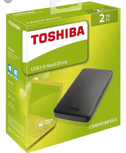 Disco Duro Externo Toshiba Canvio Basic 2tb Usb 3.0