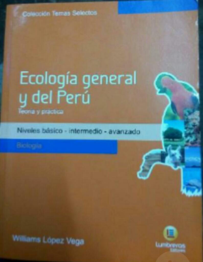 Ecología General Y Del Perú Tema Selecto