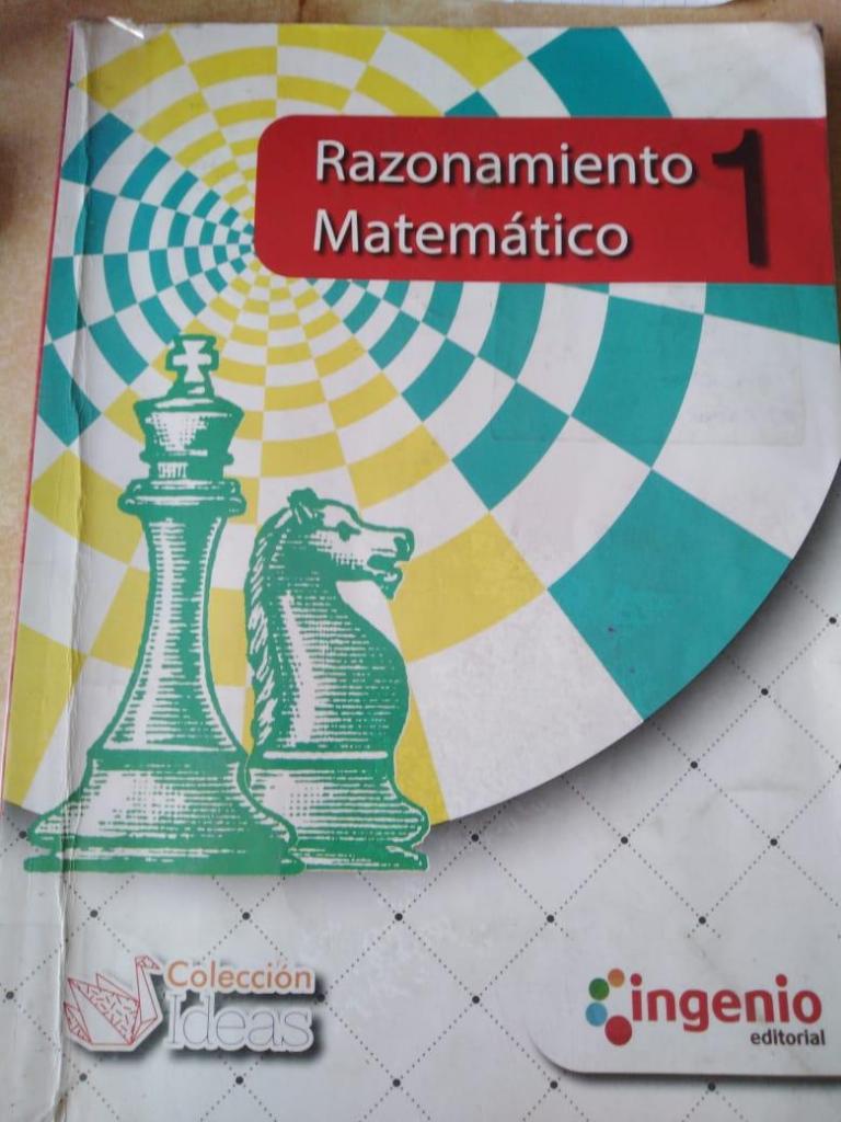 Libro de Razonamiento Matemático R.M. Editorial Ingenio