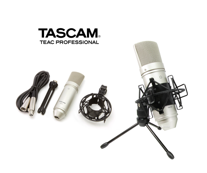 Microfono Condensador Tascam Tm 80