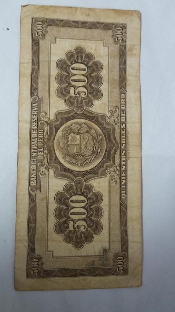 Vendo Cambio Billetes Antiguo 's Belaunde Terry