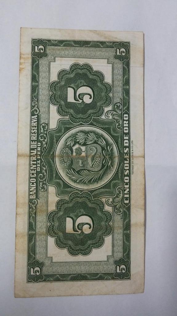 Vendo Cambio Billetes Antiguos 's Belaunde Terry
