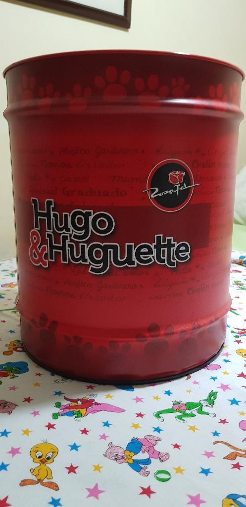 Vendo Lata Grande de Hugo Y Huguette