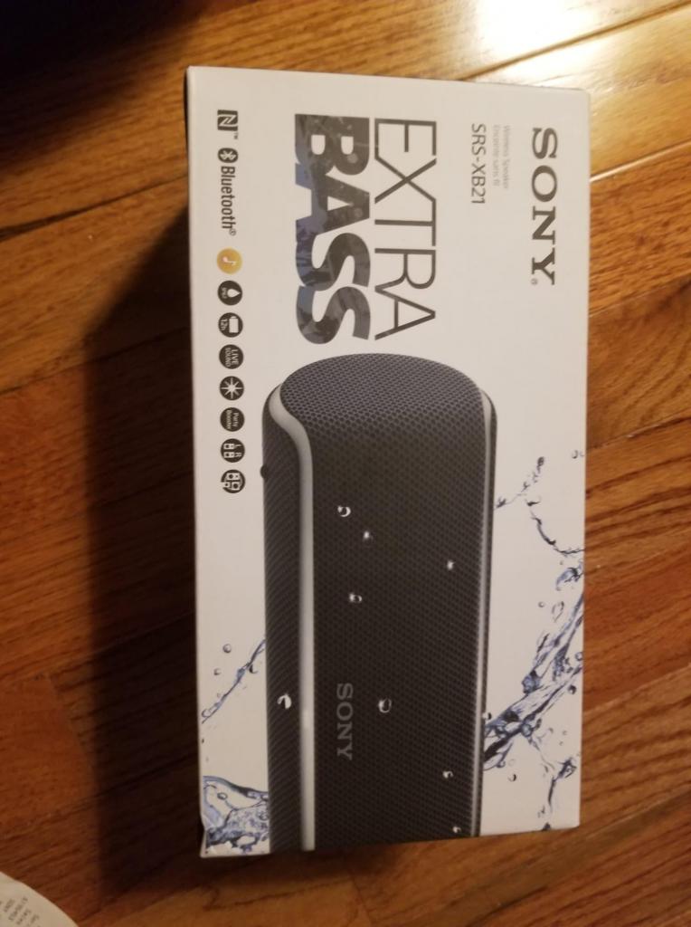Parlante Sony Extra Bass SRSXB21