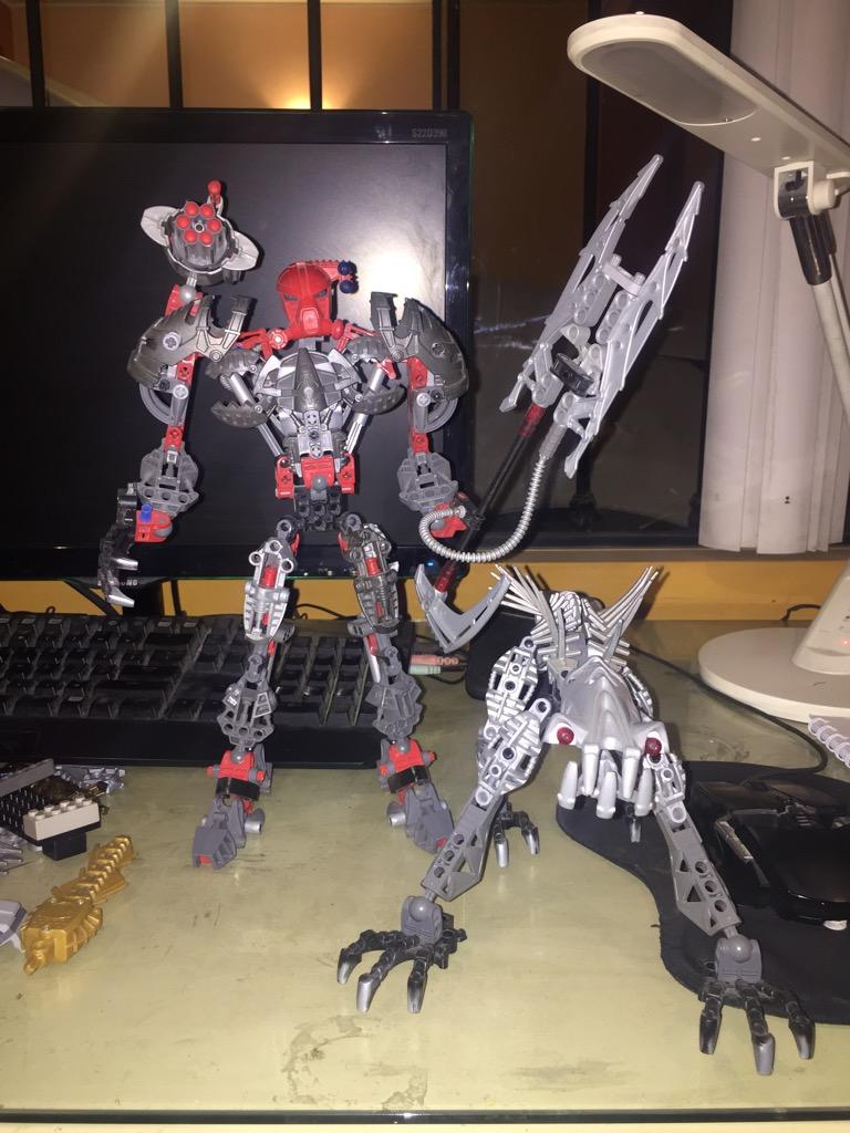 Bionicle Maxilos & Spinak